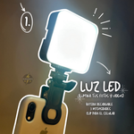 Kit para crear contenido 🔥trípode Q07+ Luz de pilas+ micrófonos k8⚡️