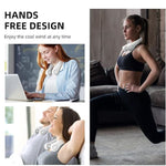 Ventilador portátil de cuello con carga USB | NECKCOLIO