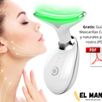 Masajeador Facial LED con Vibración - Rejuvenated Skin®