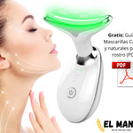 Masajeador Facial LED con Vibración - Rejuvenated Skin®