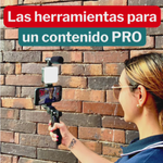 🎥 Tripode profesional de video BrillaKit® – Tu estudio portátil con luz, micrófono y control remoto... ¡todo en uno!