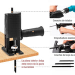 Caladora Pro™ Convertidor de Taladro a Sierra + 2 cuchillas🔥HOY 35%DCTO🔥